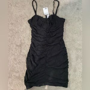 Black Tight Mini Dress